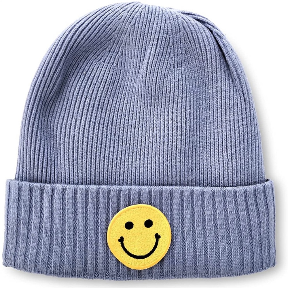 Smile Face Beanies hat for Women